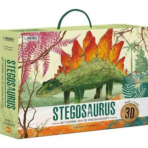 Stegosaurus - Boek en 3D model