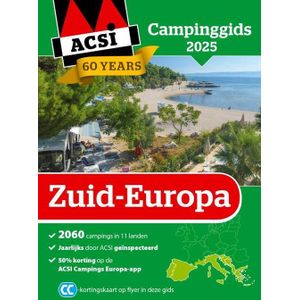 ACSI Campinggids Zuid-Europa 2025