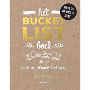 Het Bucketlist boek