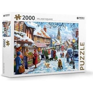 Rebo legpuzzel 2000 stukjes - Village square