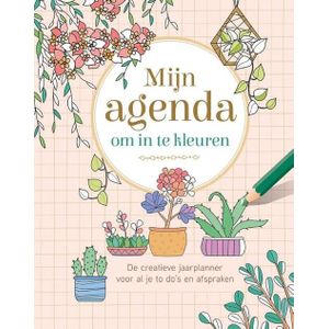 Mijn agenda om in te kleuren