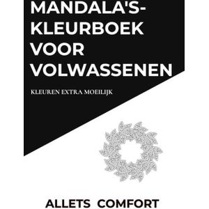 Mandala's-kleurboek voor volwassenen-Kleuren extra moeilijk-A5 Mini- Allets Comfort