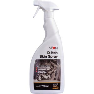 NAF Love The Skin He’s In D-Itch Skin Spray 750 ml – Verzachtende huidverzorging voor paarden