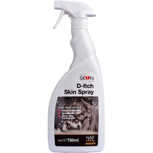 NAF Love The Skin He’s In D-Itch Skin Spray 750 ml – Verzachtende huidverzorging voor paarden