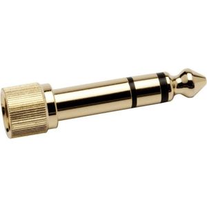 Shure - Verloopadapter - Verguld - Mini-jack naar 6.35mm Jack met Schroefdraad