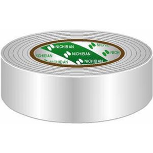Nichiban Gaffa tape rol 38mm 25m wit