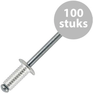 Penn Elcom SG-91508GE Popnagels 4,8 x 8mm gegroefd (100 stuks)