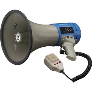 Monacor TM-17M Megafoon 25W met sirene en microfoon