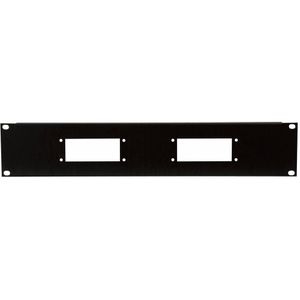 DAP 19 inch rackpaneel 2 HE voor 2x 16P Harting