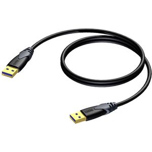 Procab CLD605/1 USB A naar USB A kabel 1m