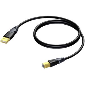 Procab CLD610/5 USB A naar USB B kabel 5m