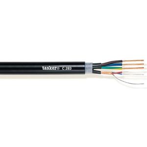 Tasker C283 Audio/DMX + power combikabel 1x2x0,22 + 3x1,5mm p/m
