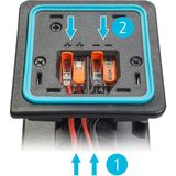 Apart - MASK4C-BL - Passieve Luidspreker - Zwart - 50W - IP65