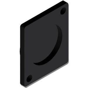 Procab VCD10 Blindplaatjes voor D-hole (10 stuks)