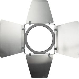 Showtec Barndoor voor lange Par 56 zilver