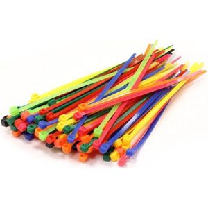 OEM 37048 tie-wrap kabelbinder 370mm rood (100 stuks)