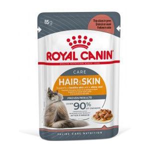 Royal Canin Hair & Skin Care in gravy natvoer kat (85 g)