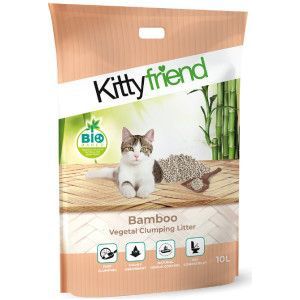 Kitty Friend Bamboo plantaardige kattenbakvulling