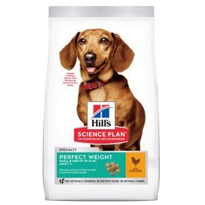 Hill's Adult Perfect Weight Small & Mini met kip hondenvoer