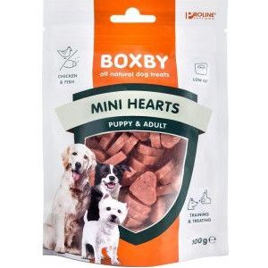 Boxby Mini Hearts hondensnack