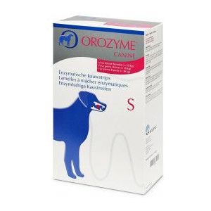 Orozyme enzymatische kauwstrips S voor de hond