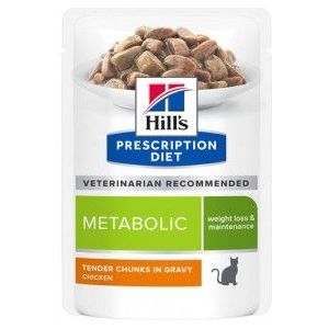 Hill's Prescription Metabolic Weight Management kat 85 g maaltijdzakje multipack