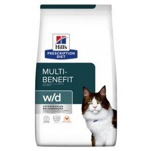 Hill's Prescription Diet W/D Multi-Benefit kattenvoer met kip
