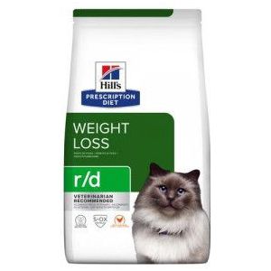 2 x 3 kg Hill's Prescription Diet R/D Weight Loss kattenvoer met kip