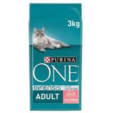 Purina One Adult met zalm kattenvoer