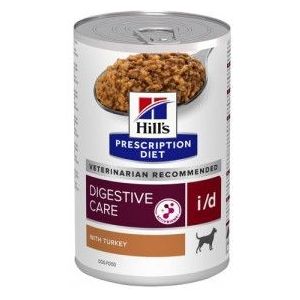 Hill's Prescription Diet I/D Digestive Care nat hondenvoer met kalkoen blik