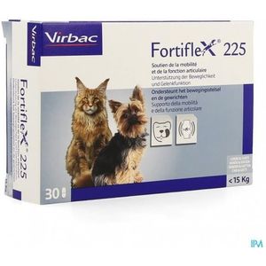 Virbac Fortiflex 225 - hond en kat tot 15 kg