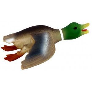 Latex wilde eend  21cm voor de hond