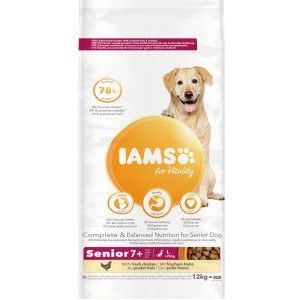 Iams for Vitality Senior Large met kip hondenvoer