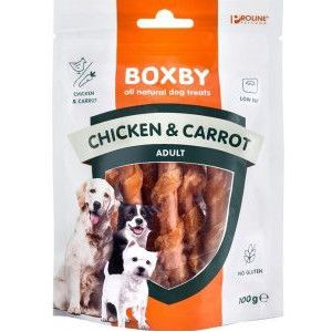 Boxby sticks kip met wortel hondensnack