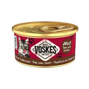 Voskes Jelly tonijn met tandbrasem natvoer kat (24x85 g)