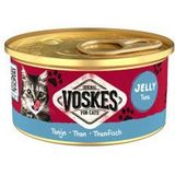 Voskes Jelly tonijn natvoer kat (24x85 g)