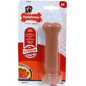 Nylabone Power Chew nylon kauwbot hond (baconsmaak)Nylabone Power Chew nylon kauwbot hond (baconsmaak)