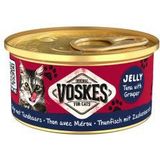 Voskes Jelly tonijn met tandbaars natvoer kat (24x85 g)