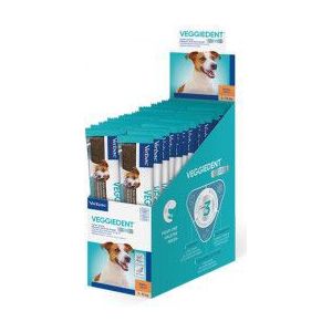 Virbac Veggiedent Single kauwstrips hond S (30 st.)