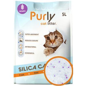 Purly silica kattenbakvulling Lavender