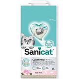 Sanicat Clumping White Rose Petal kattenbakvulling