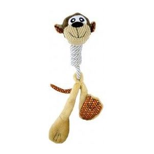 Plush Big Feet Naturel hondenspeelgoed