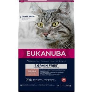 Eukanuba Senior met zalm graanvrij kattenvoer