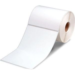 Thermo etiket 102x150mm, wit, 300 etiketten per rol, kern 25mm