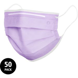 Opharm - mondkap Type IIR - violet - doos/50 stuks