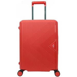Decent  Handbagage Koffer -  55 x 40 x 20 cm - Smart - rood
