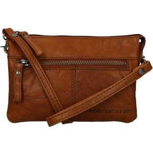 Spikes & Sparrow  Crossbodytas / Schoudertas Dames -  Leer - Bronco - cognac
