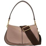 Gianni Chiarini  Crossbodytas / Schoudertas Dames -  Leer - Helena Round -  grijs