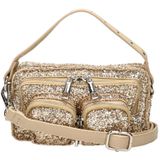 Nunoo  Crossbodytas / Schoudertas Dames -  Helena Glitter - goud