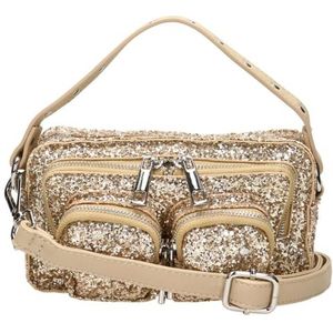 Nunoo  Crossbodytas / Schoudertas Dames -  Helena Glitter -  goud